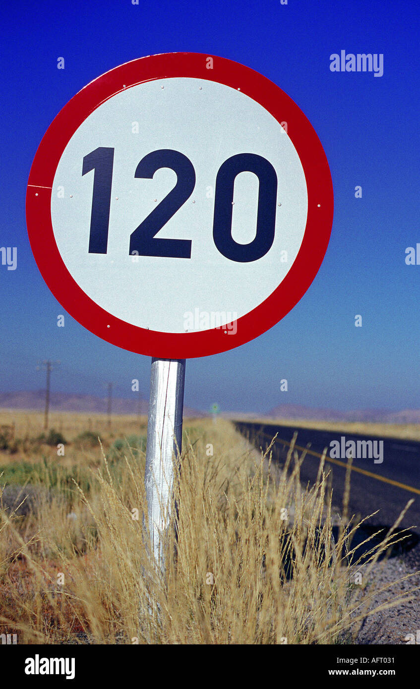 Road sign Northern Cape South Africa Stock Photo - Alamy