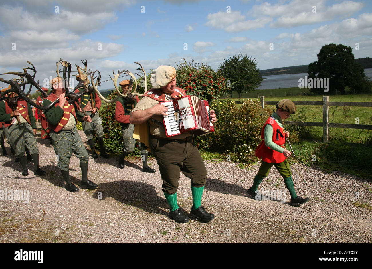 Horn Dance Abbot’s Bromley Staffordshire UK. Stock Photo