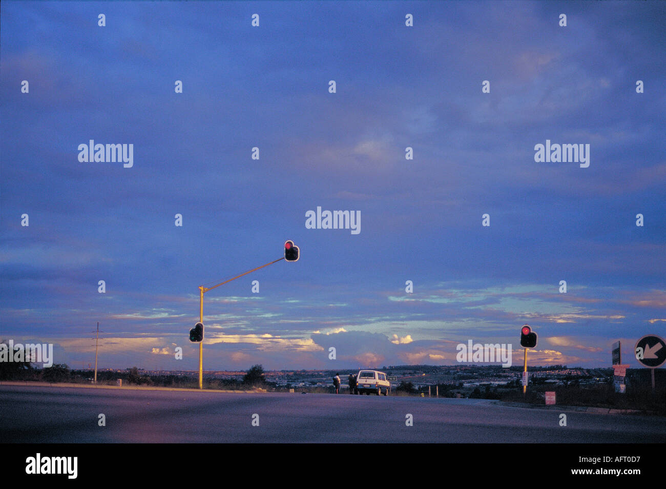 Traffic lights Gauteng South Africa Stock Photo Alamy
