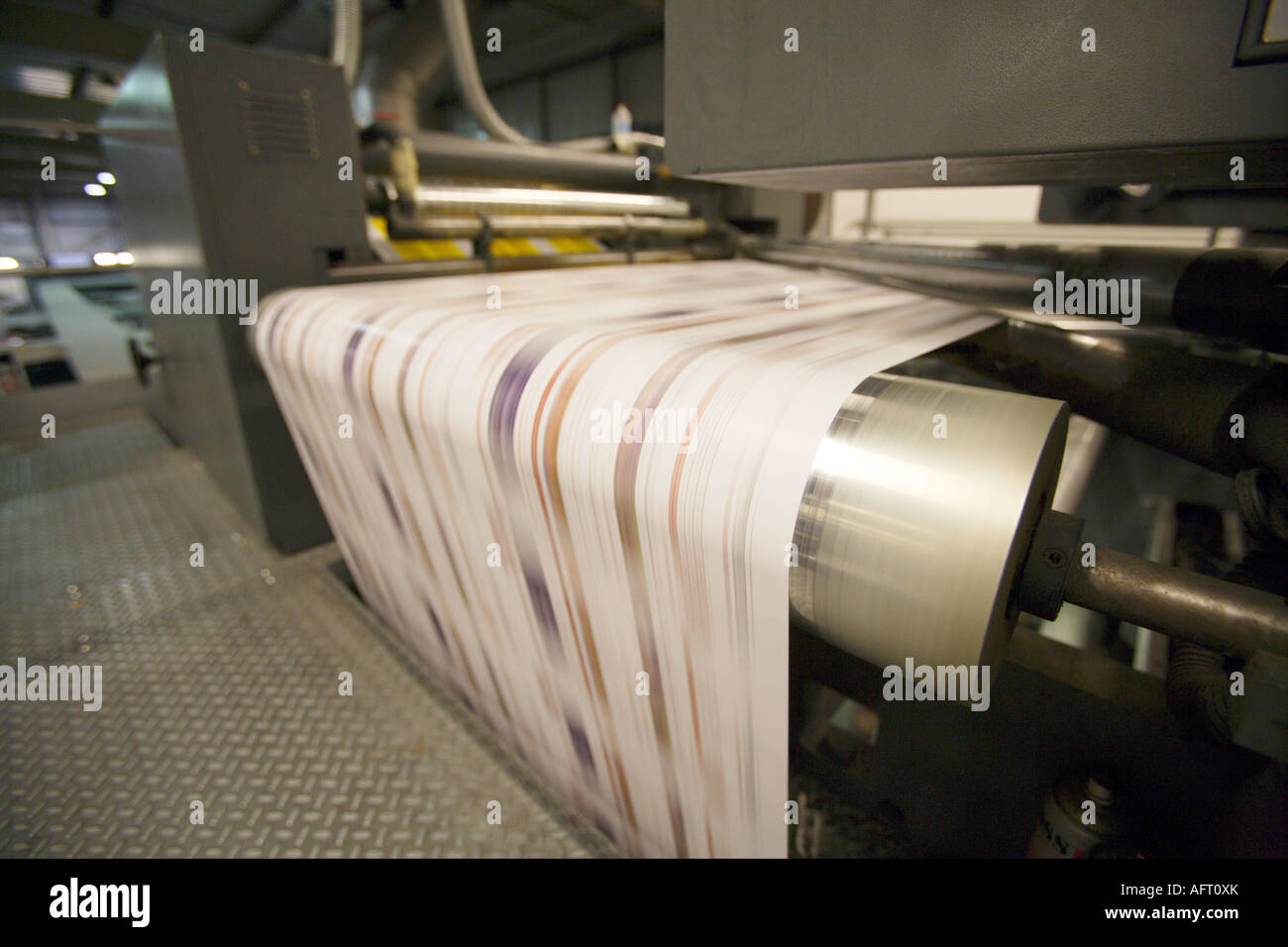 Paper factory rollers hi-res stock photography and images - Alamy