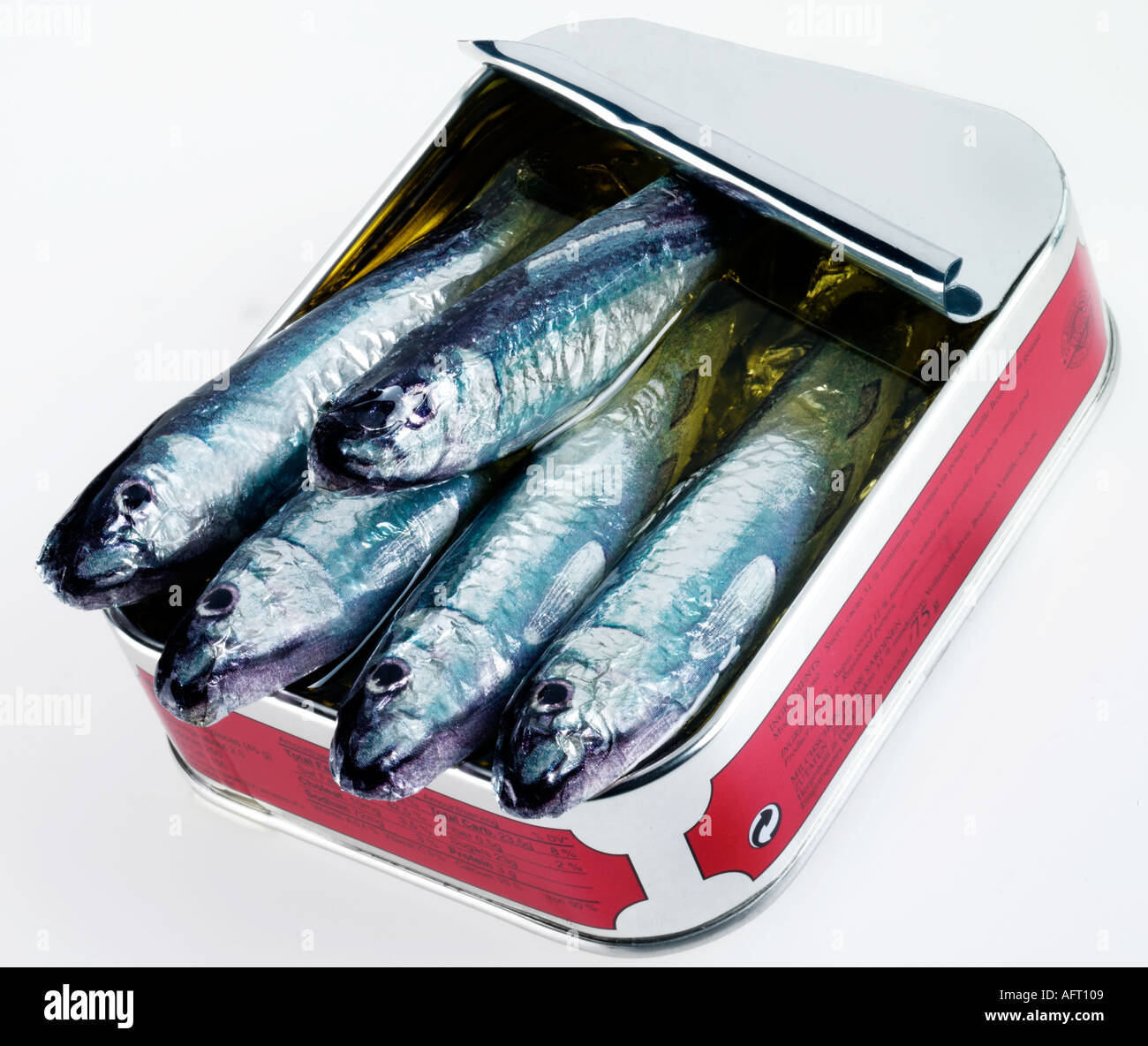 Tin Of Sardines Stock Photos & Tin Of Sardines Stock Images Alamy