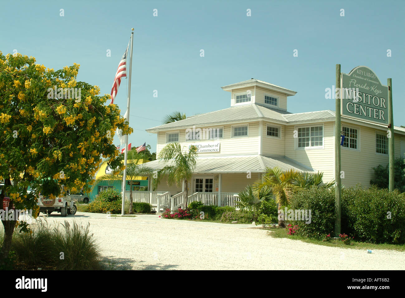 Florida Keys fl USA Visitor Center Centre Stock Photo