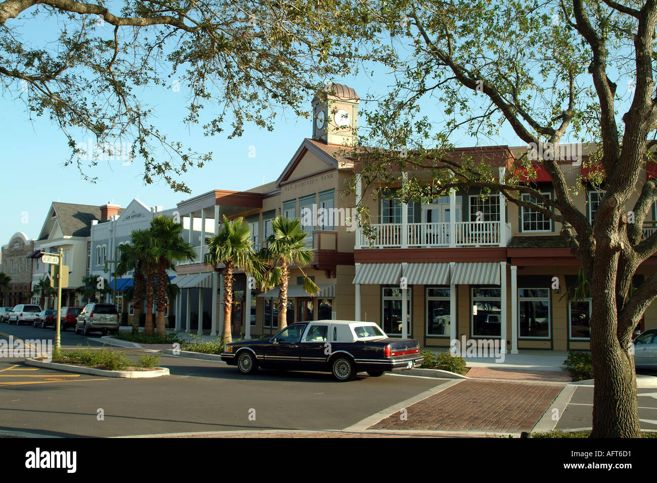 Lake Sumter Landing The Villages near Orlando fl Florida USA Stock