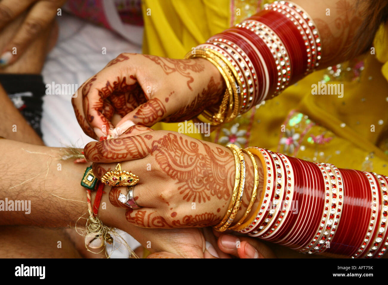 Indian Wedding Games Stock Photo 14014062 Alamy