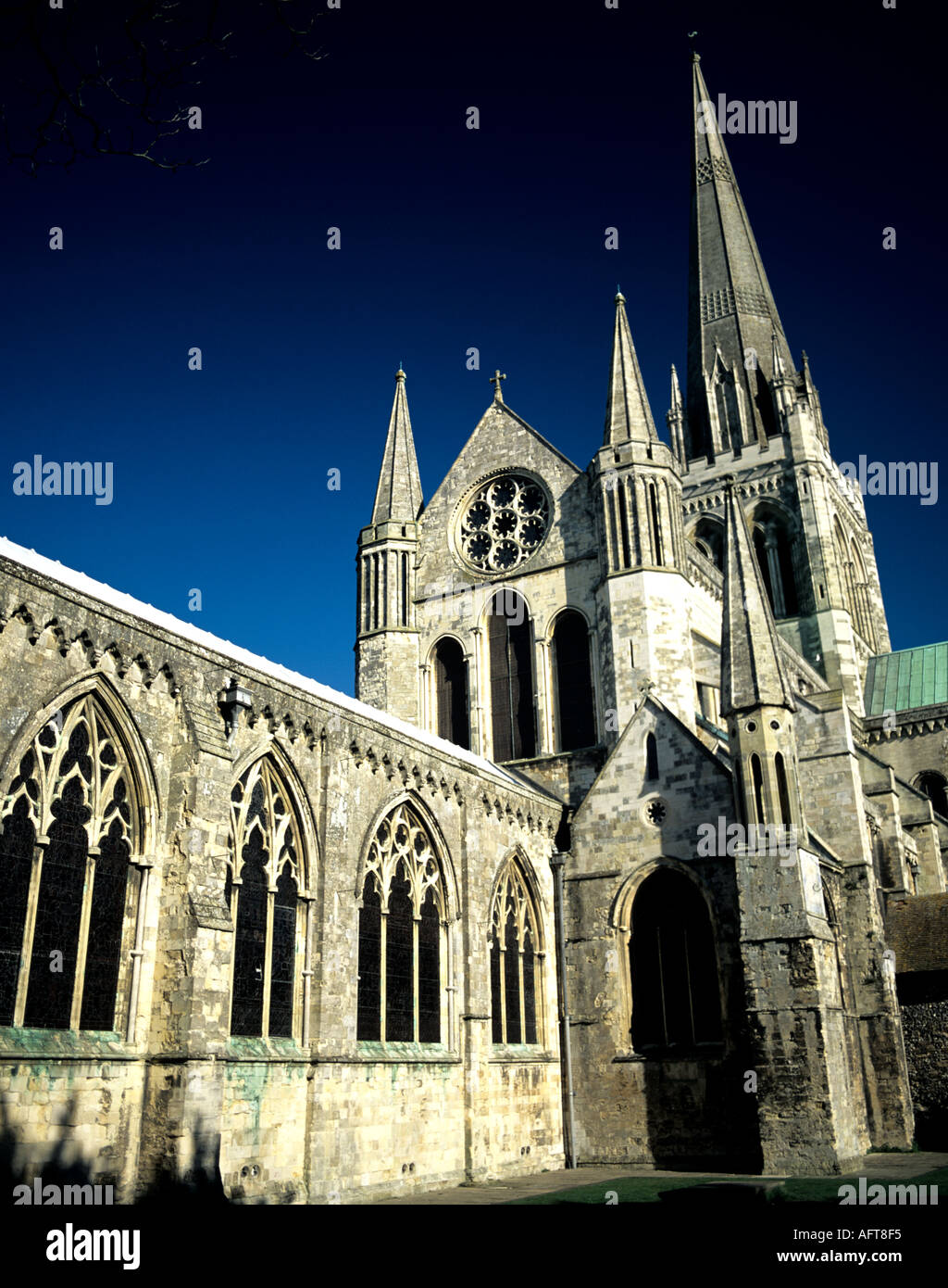 CHICHESTER WEST SUSSEX UK Cathedral Church of the Holy Trinity started ...