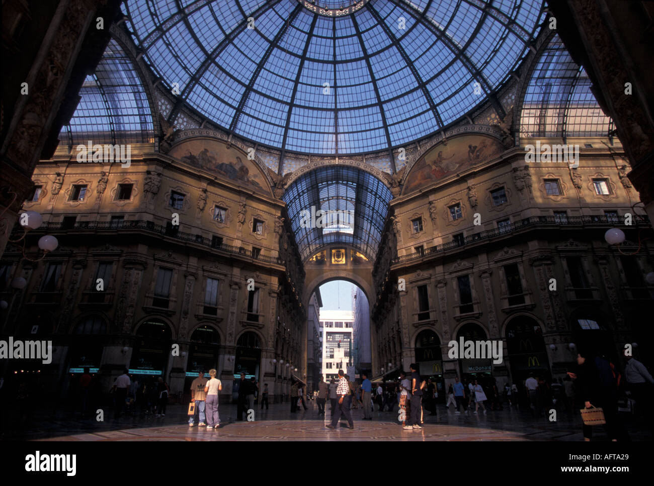 Shopping mall emmanuel vittorio hi-res stock photography and images - Alamy