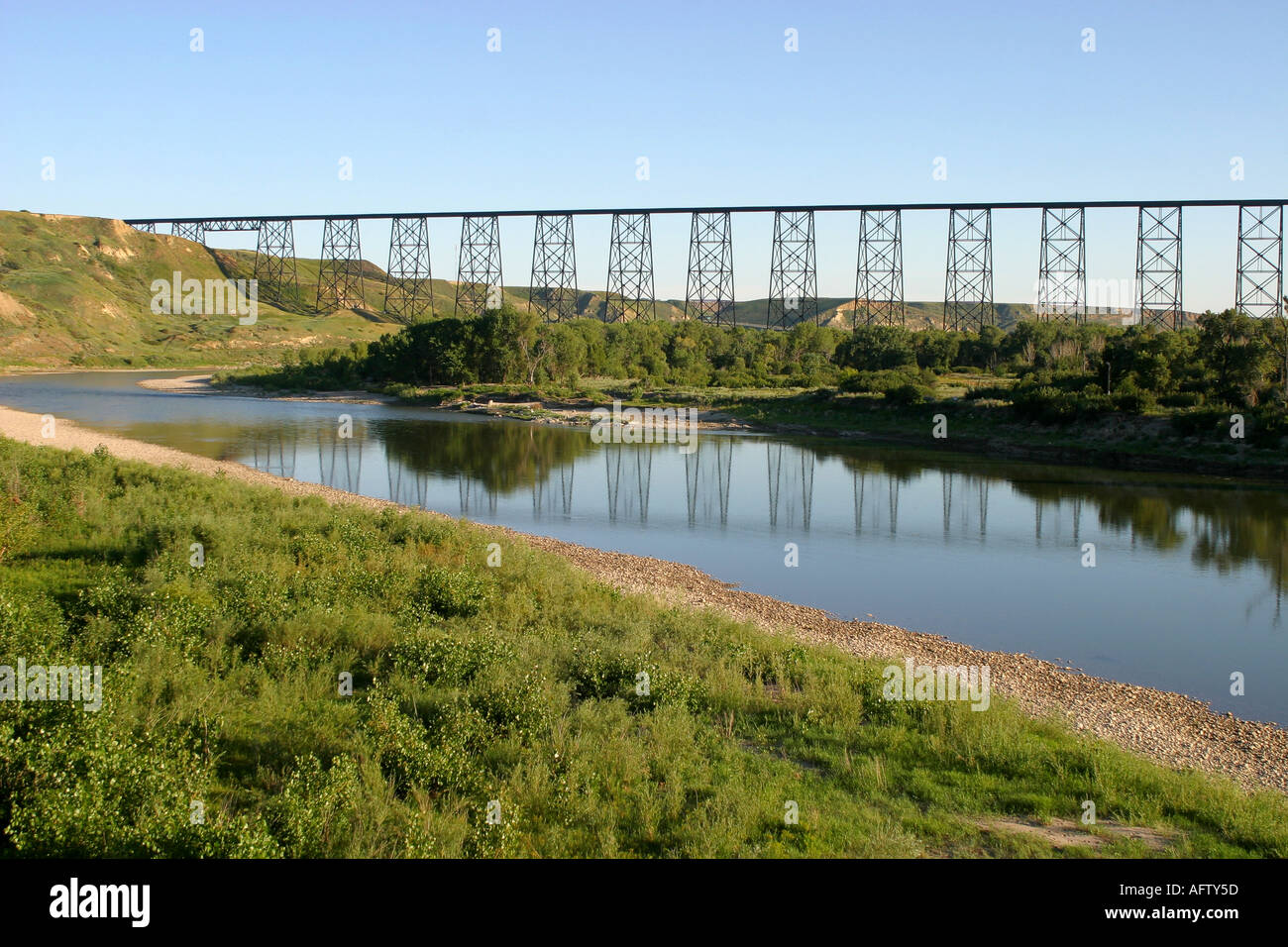 Lethbridge bridge hi-res stock photography and images - Alamy