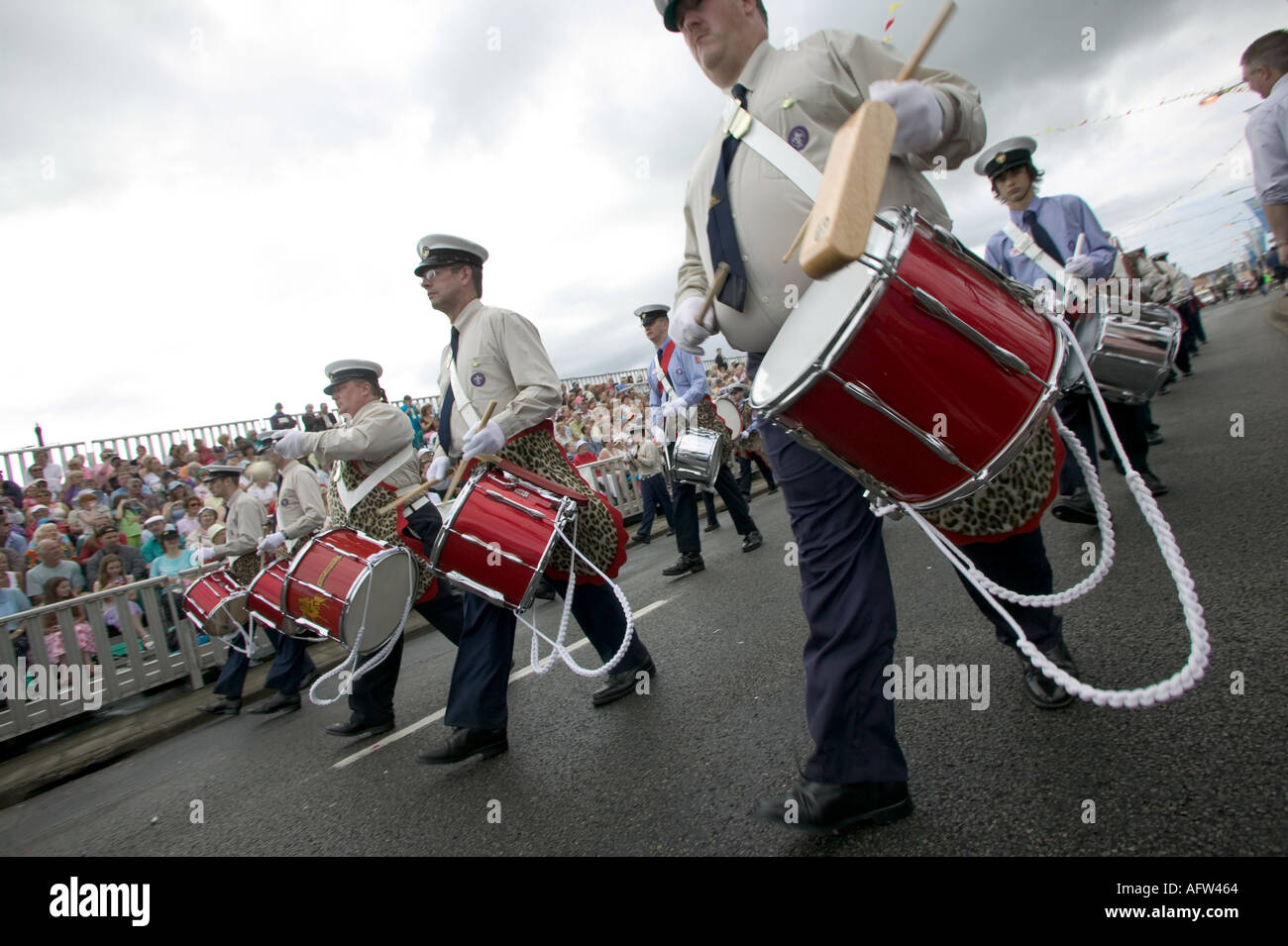 battle of flowers Jersey Channel Islands Stock Photo Alamy