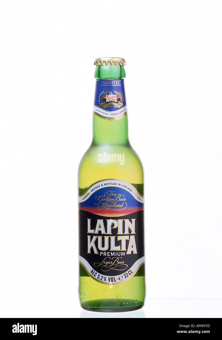 food and beverages, alcohol, beer, bottle "Lapin Kulta Premium Lager ...