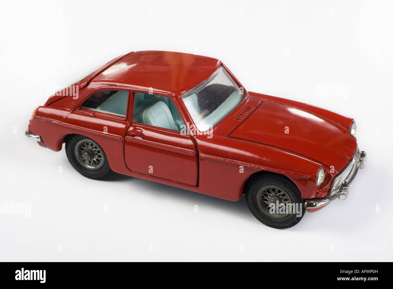 MGB GT. Corgi Diecast model no. 327 Issued in 1964 Stock Photo