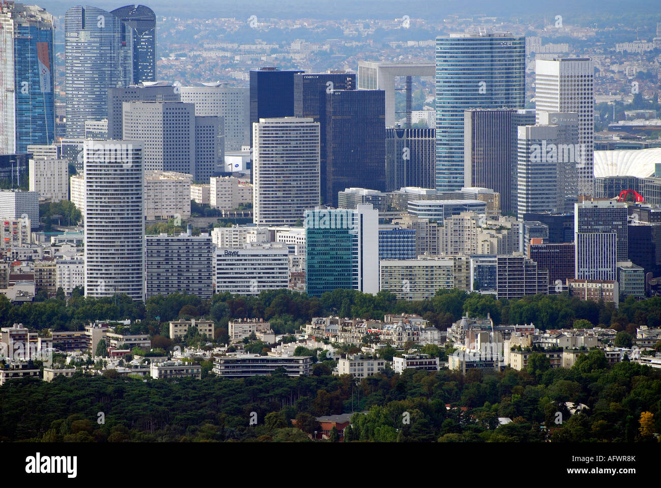 la defense, business district, paris, france Stock Photo - Alamy