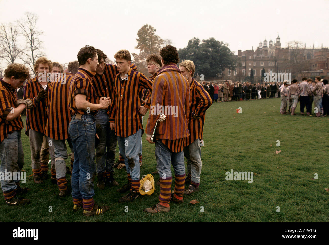 Annual eton wall game hi-res stock photography and images - Alamy