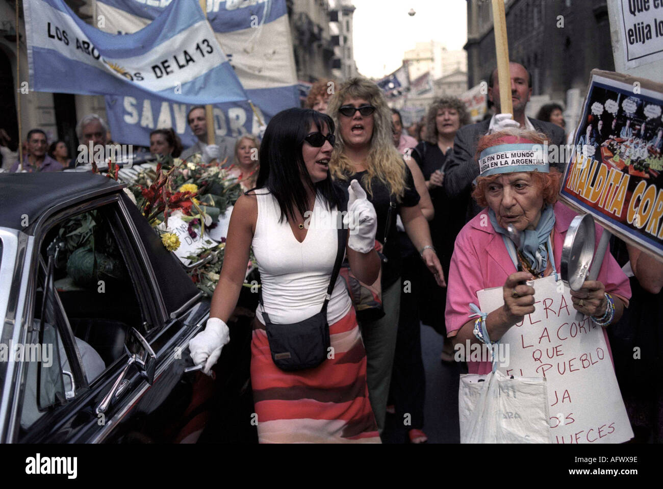 Economic Crisis in Buenos Aires Argentina South America 2002. 2000s