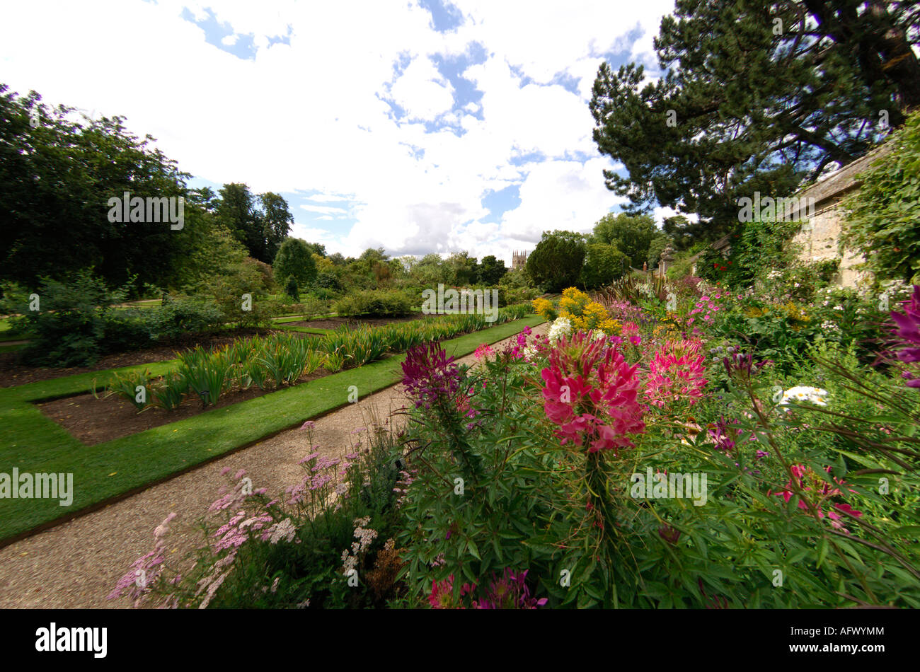 Oxford University Botanic Gardens Stock Photo