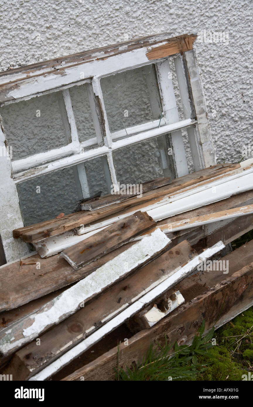 Rotten Wooden Window High Resolution Stock Photography and Images - Alamy