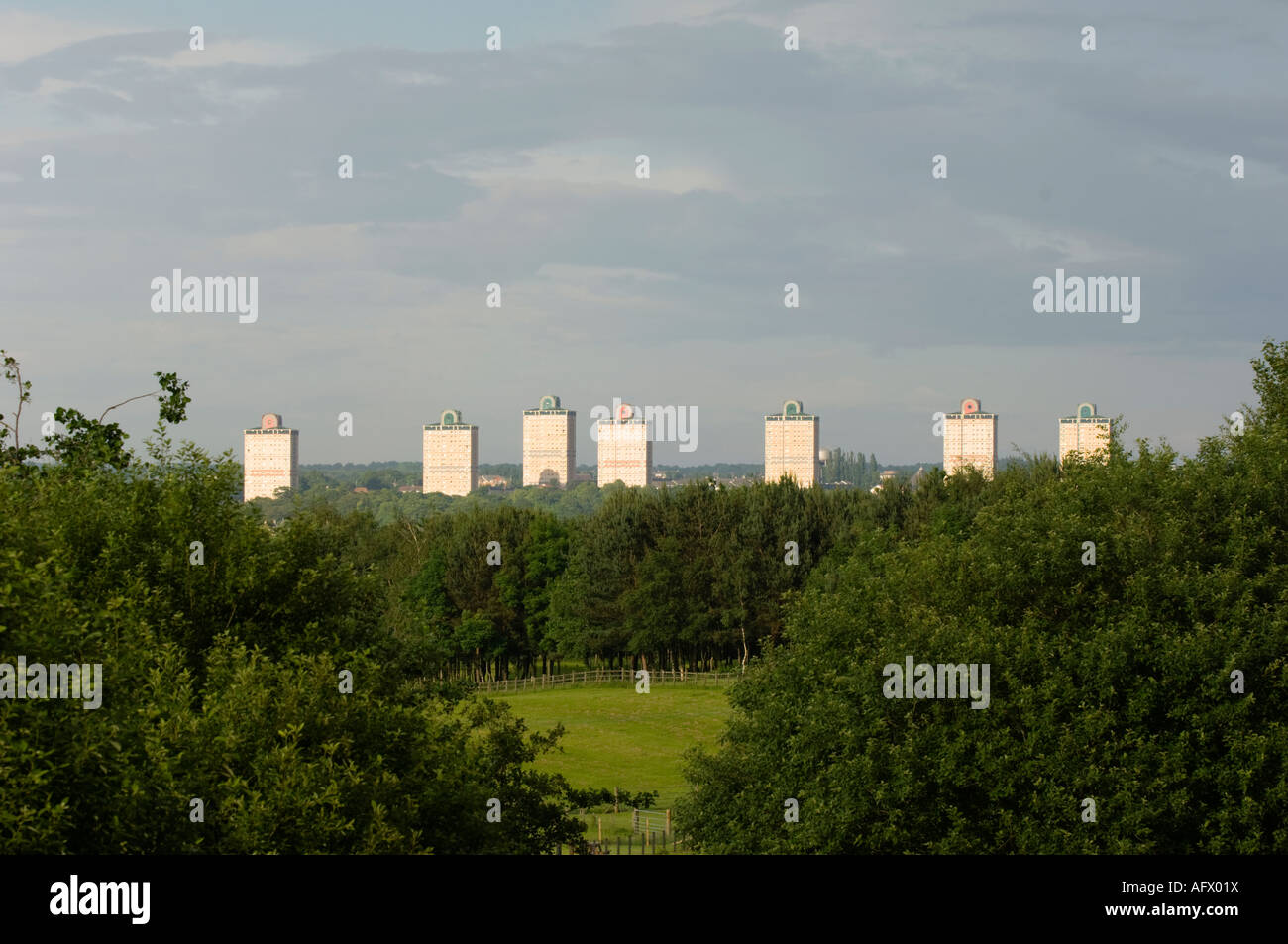 High Rises, Motherwell, Scotland Stock Photo Alamy