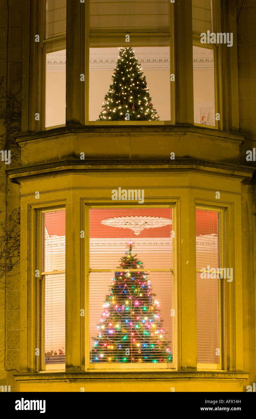 Christmas tree in window hires stock photography and images Alamy