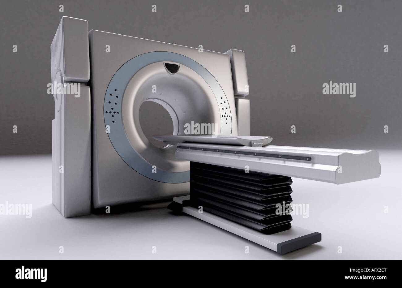 A CT scanner Stock Photo