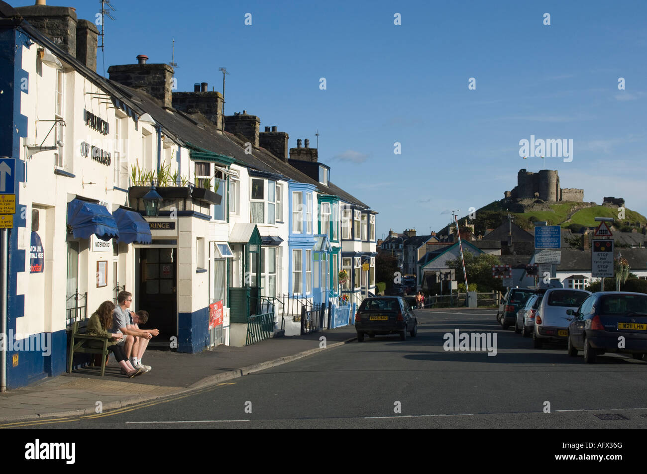 Criccieth Cricieth welsh seaside town on the Lleyn peninsula Gwynedd