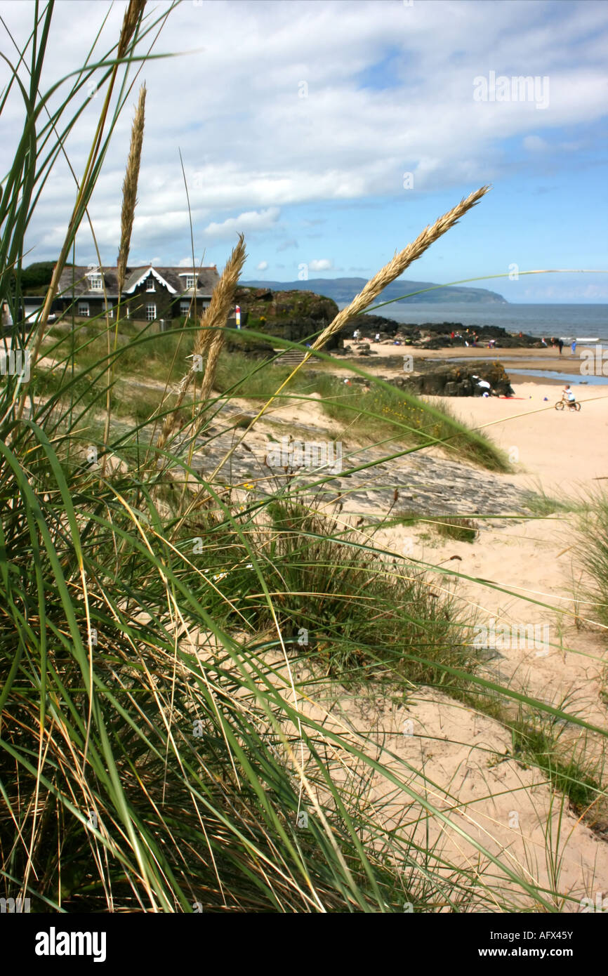 House at the beach at Castlerock, County Londonderry, Northern Ireland