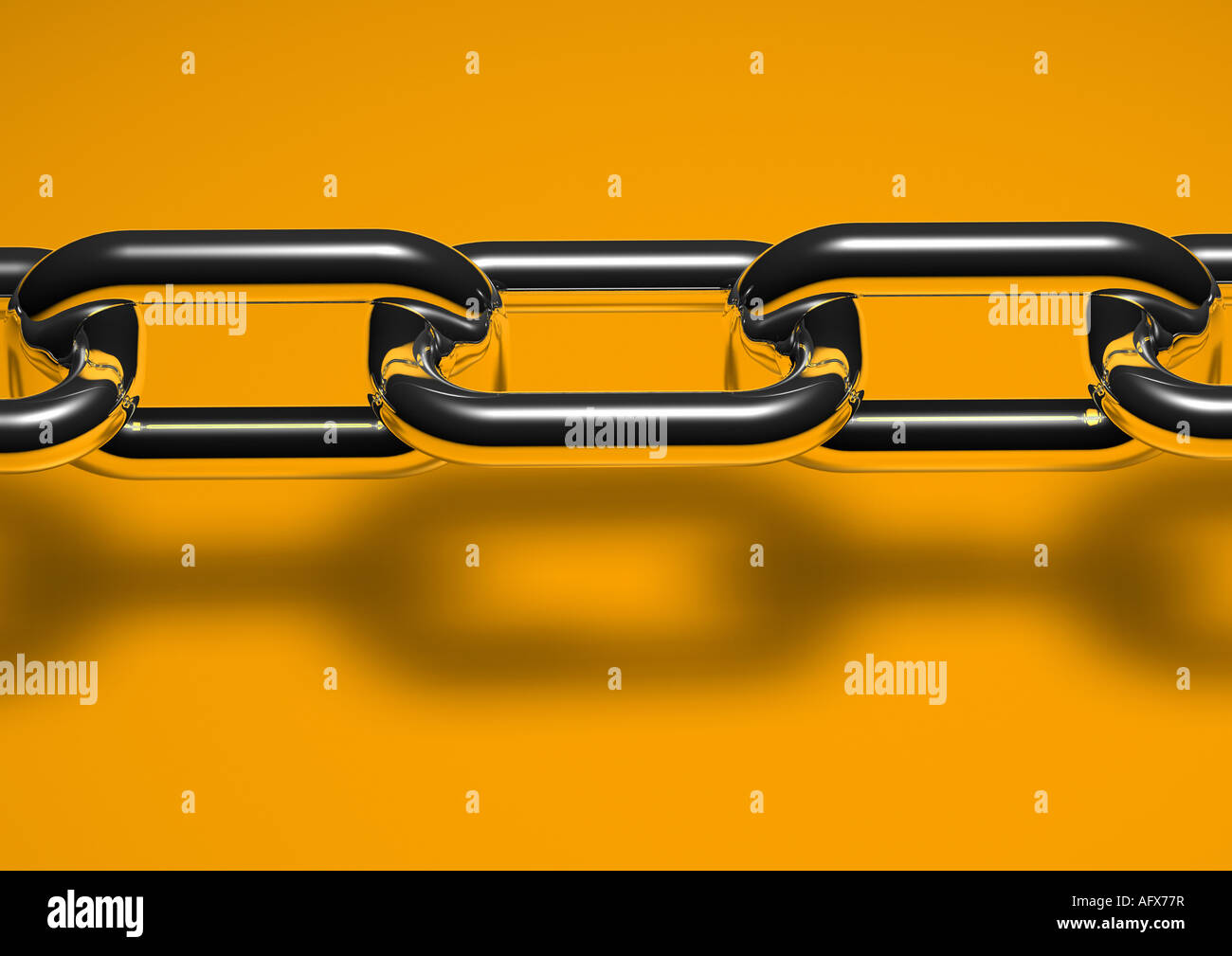 chain links Kette Kettenglieder Stock Photo Alamy