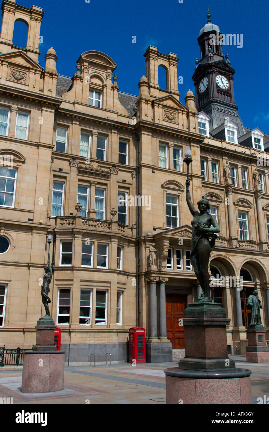 Old Post Office City Square Leeds West Yorkshire UK Stock Photo Alamy