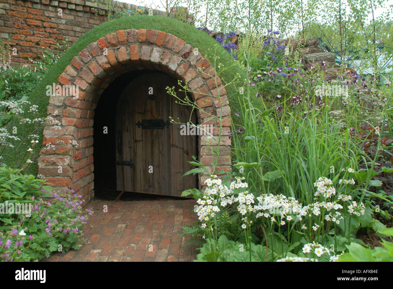 The Daihatsu Green Garden at Chelsea Flower Show 2004 Stock Photo