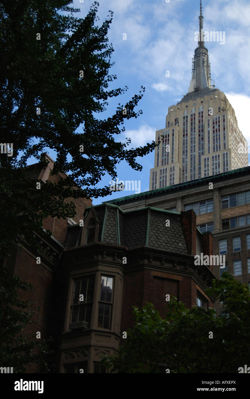 The Empire State Building New York Stock Photo