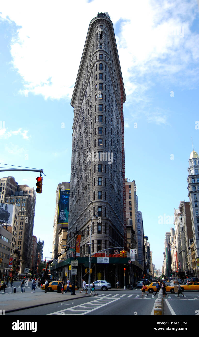 Flatiron Building Building New York Stock Photo
