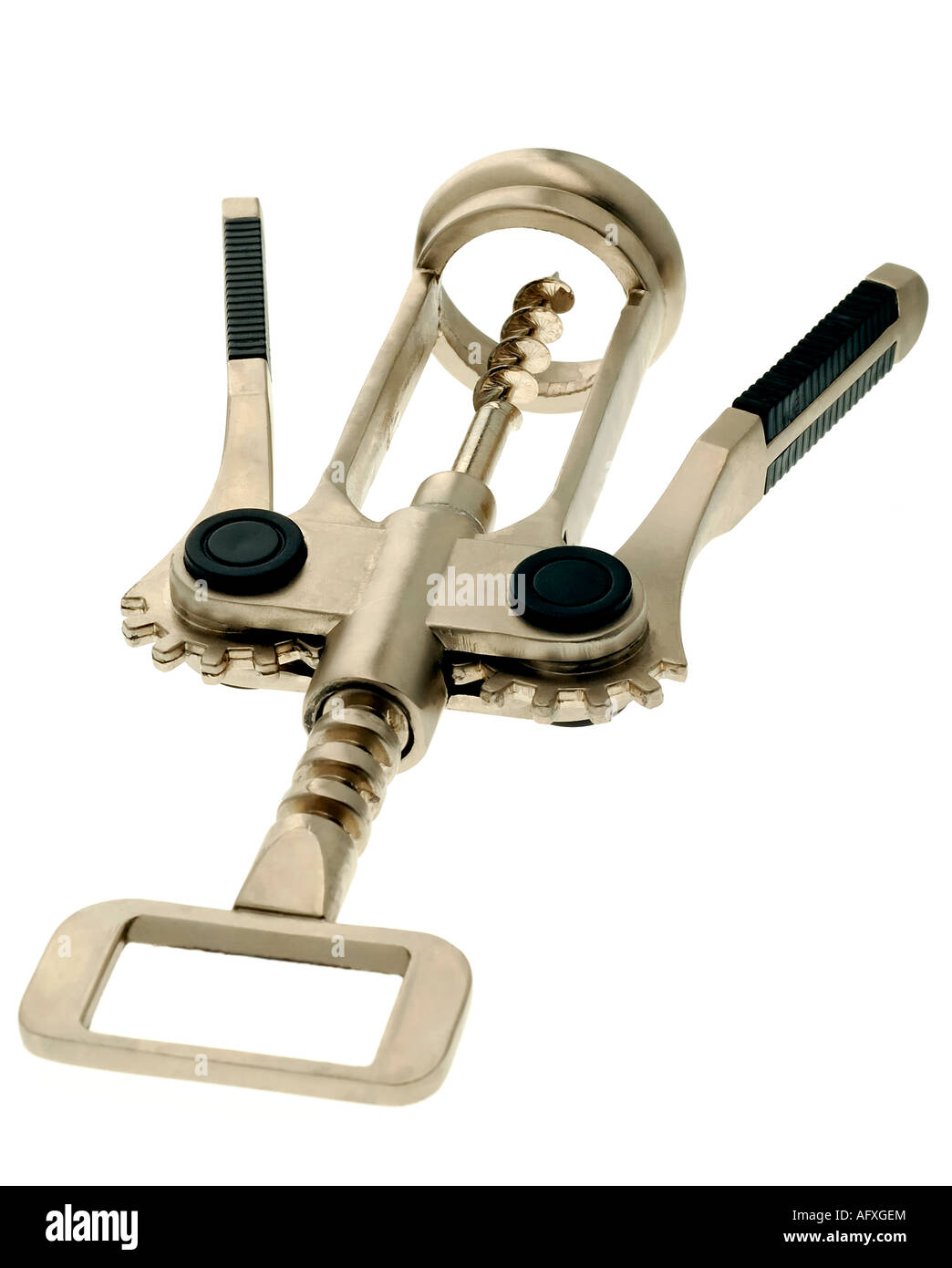 Corkscrew and Bottle Opener Stock Photo Alamy