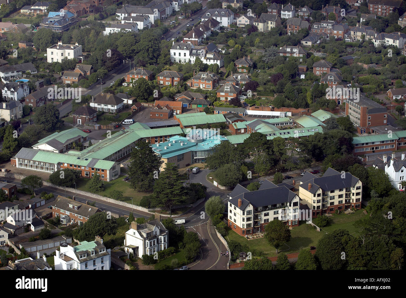 Rolle College campus Exmouth Devon Stock Photo - Alamy