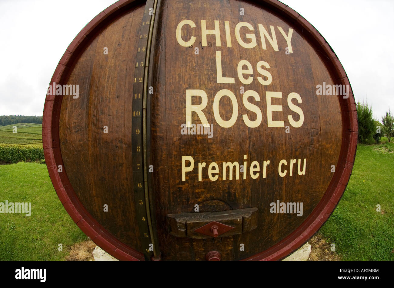 champagne wine barrel at chigny les roses france Stock Photo - Alamy