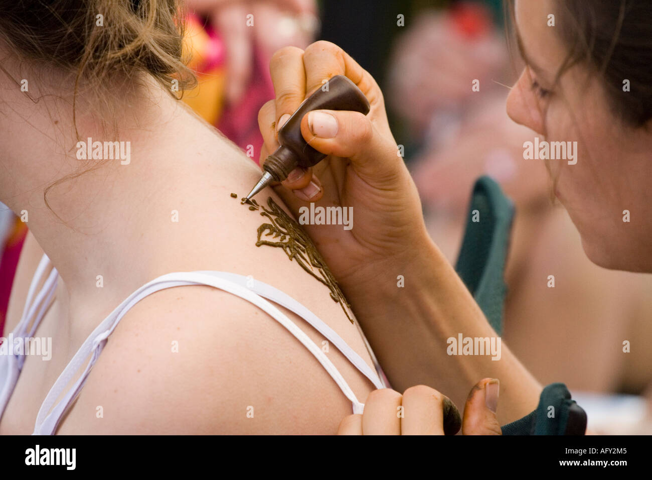 Body art hi-res stock photography and images - Alamy