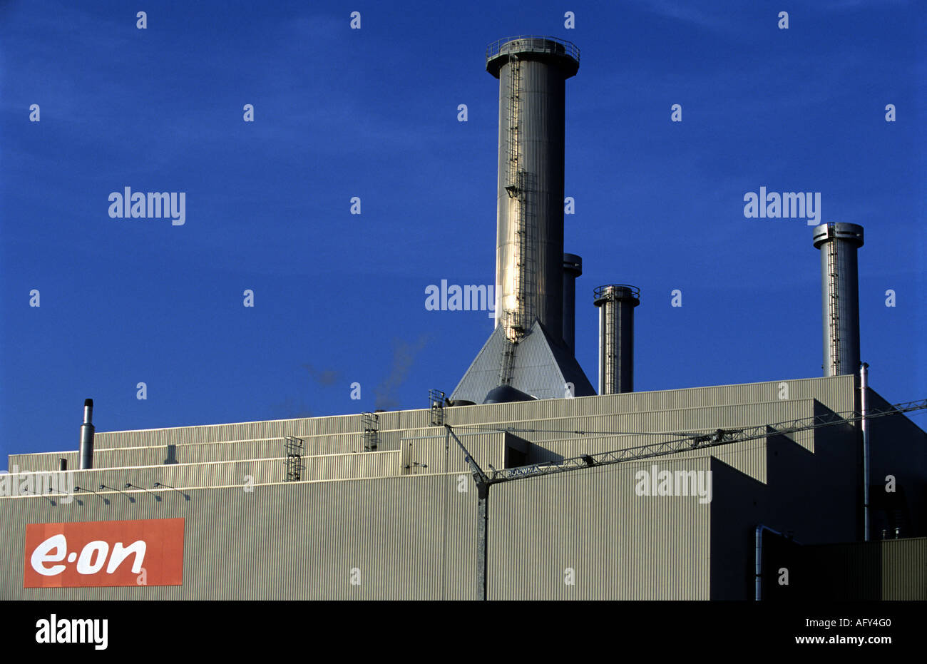 Power Plant Roca Roca 3 gas fired power station hi-res stock photography and images - Alamy
