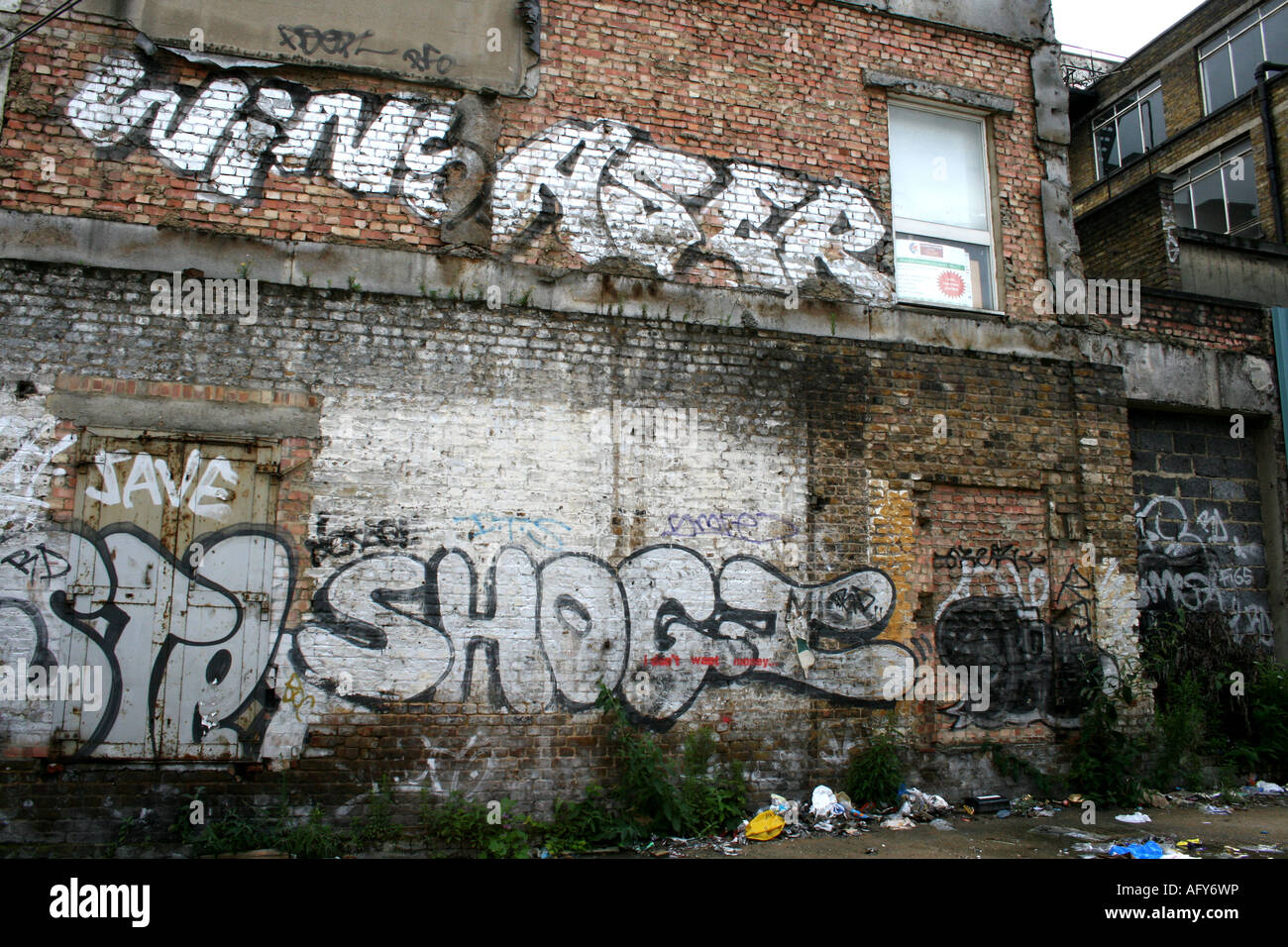 Graffiti. London, England Stock Photo