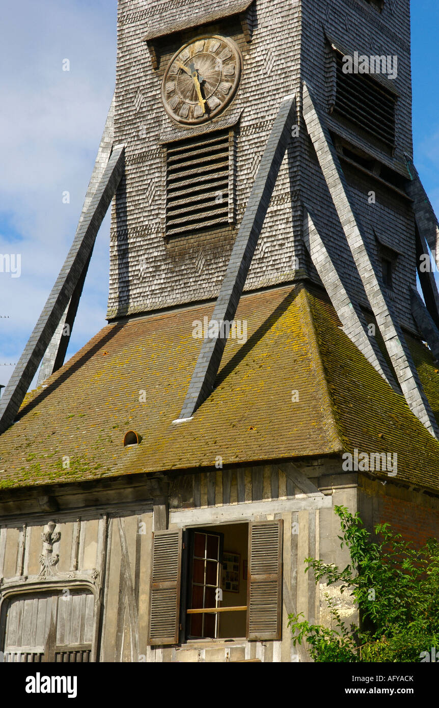 Saint Catherine bell tower Honfleur in Normandy France Stock Photo Alamy
