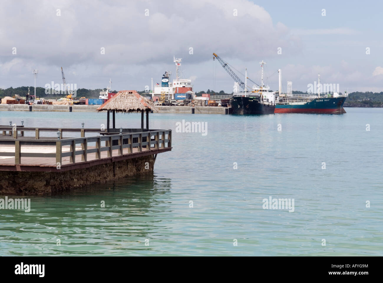 Philippines Tagbilaran City Port Bohol Visayas Stock Photo Alamy