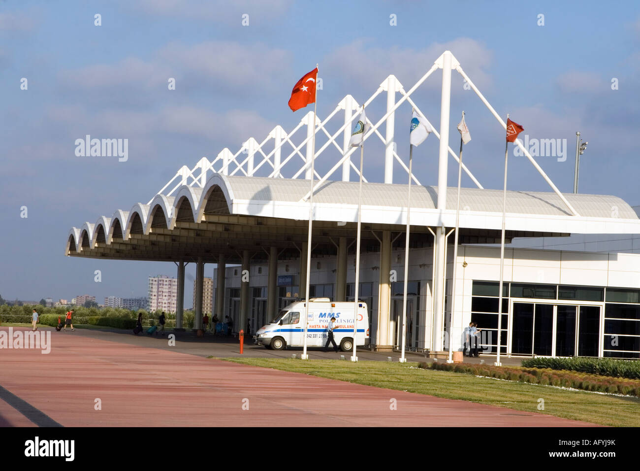 ambulance car in Antalya Turkey airport Stock Photo Alamy