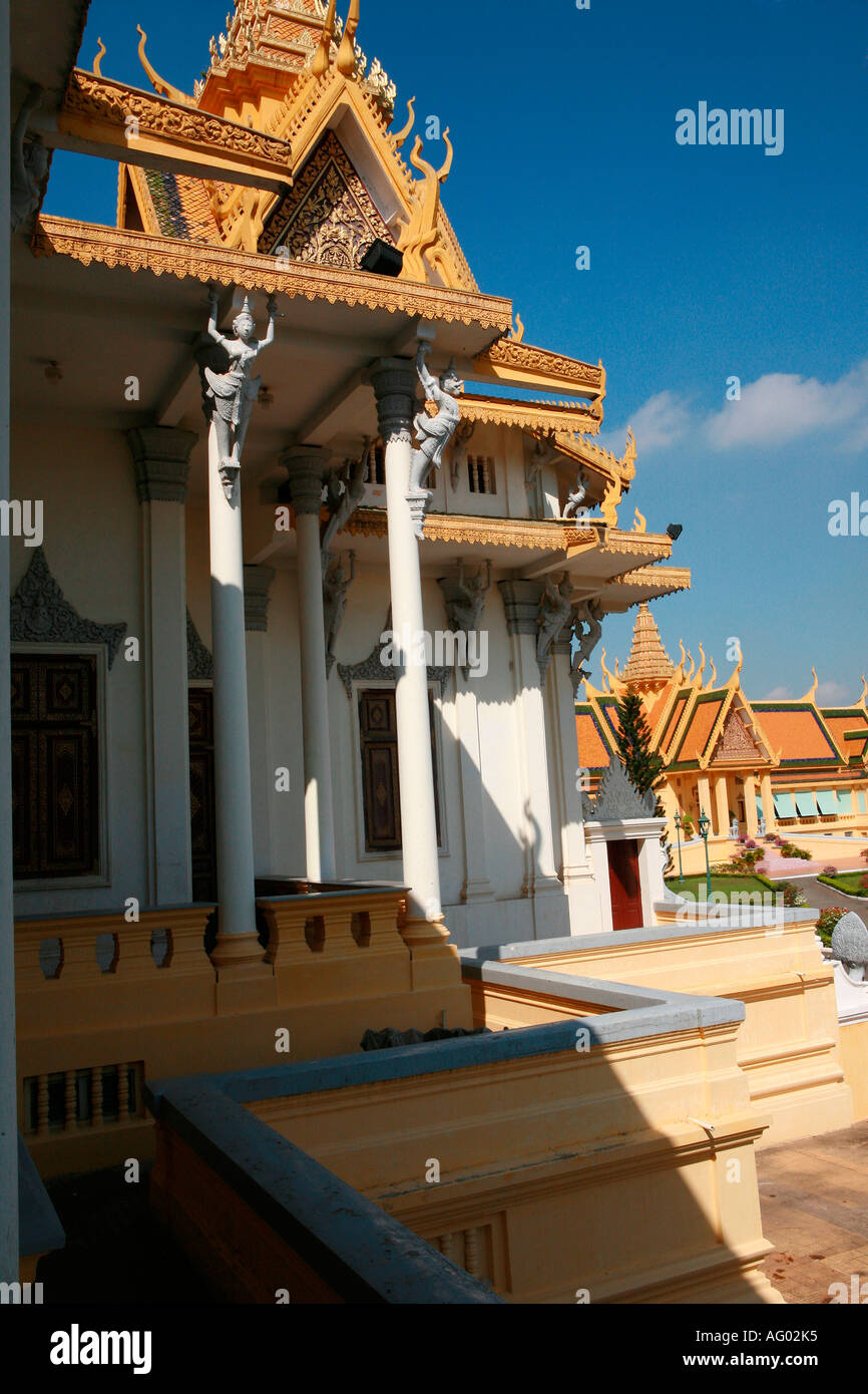 The Throne Hall At The Royal Palace Phnom Penh Cambodia Stock Photo the-throne-hall-at-the-royal-palace-phnom-penh-cambodia-stock-photo