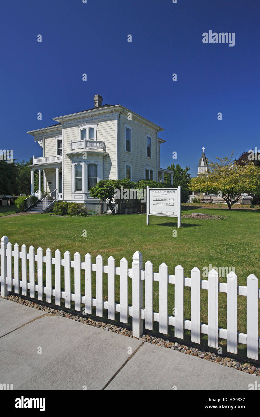 Wolverton House, Albany, Oregon, USA Stock Photo Alamy