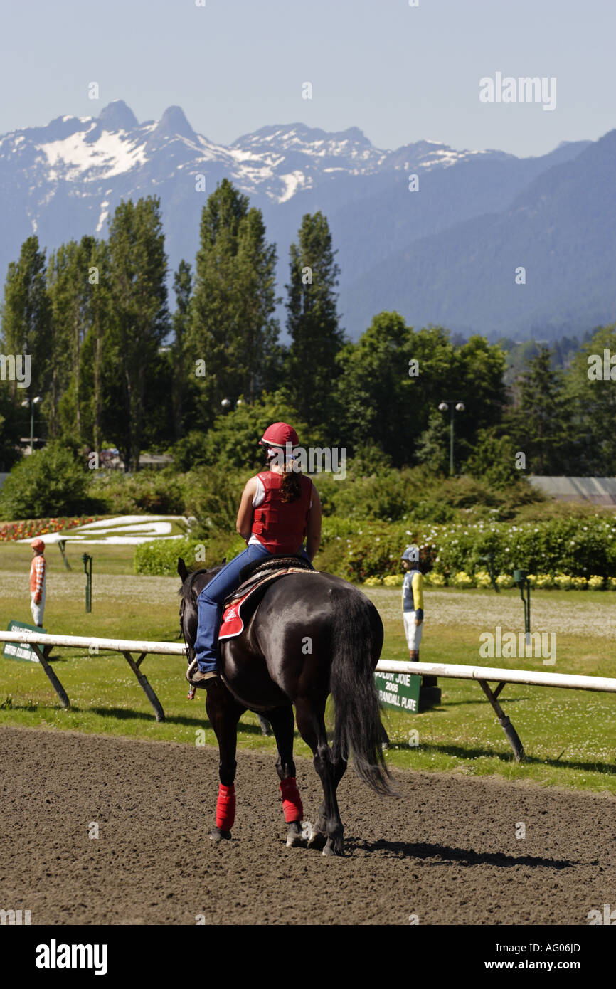 Hastings Racetrack, Vancouver, Canada Stock Photo