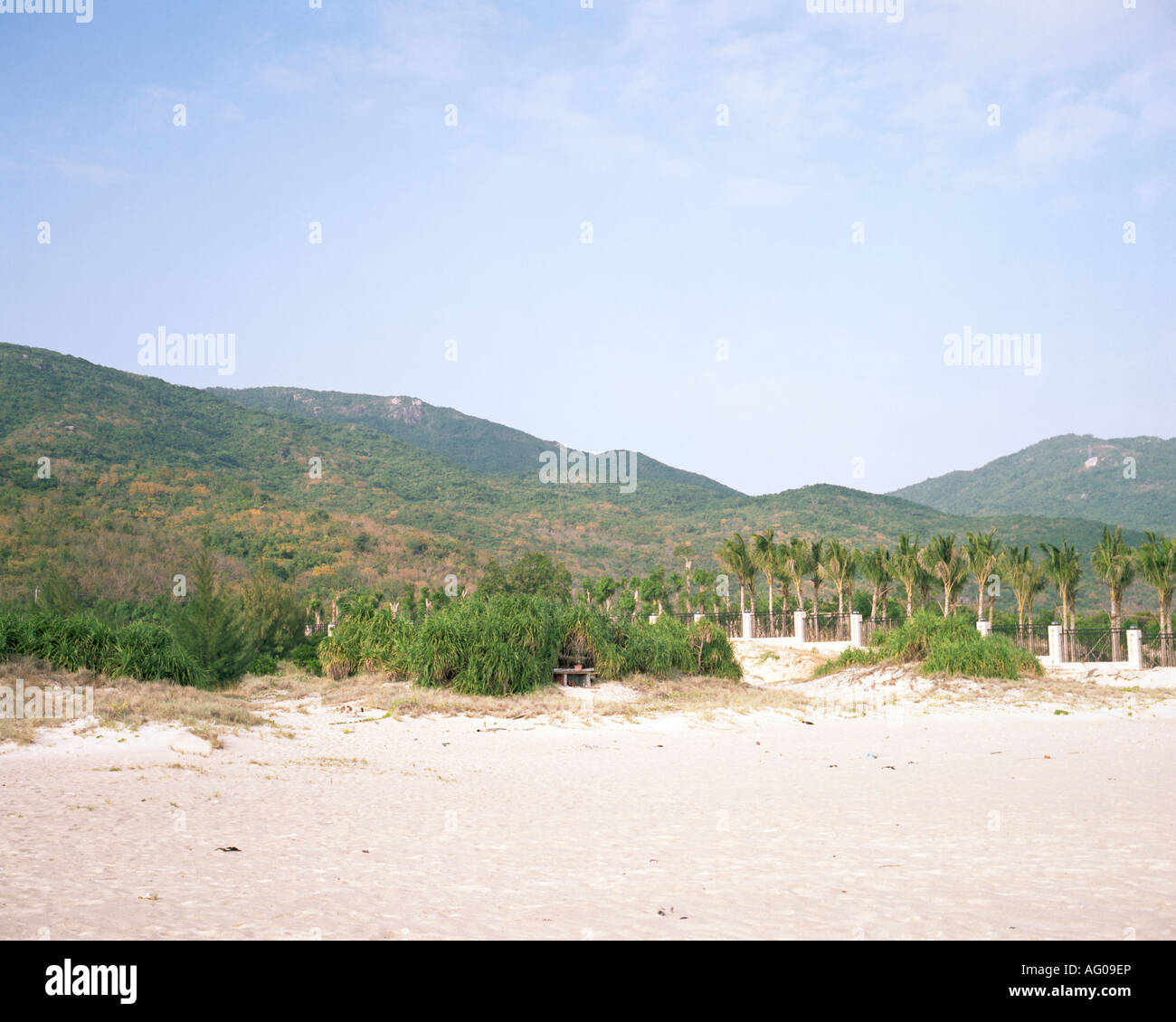 Beach at Yalong Bay Stock Photo - Alamy
