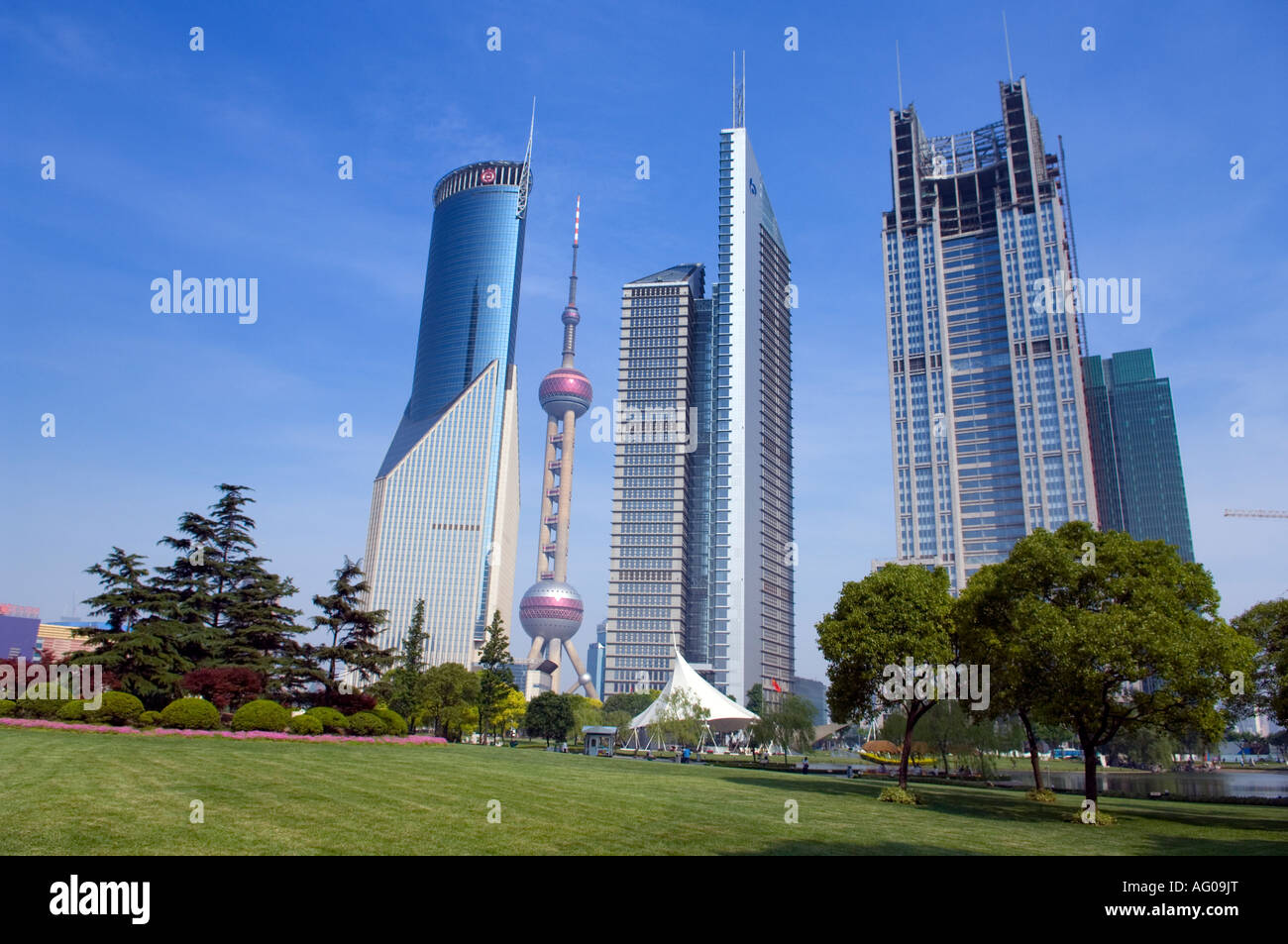 Skyscapers of pudong shanghai hi-res stock photography and images - Alamy