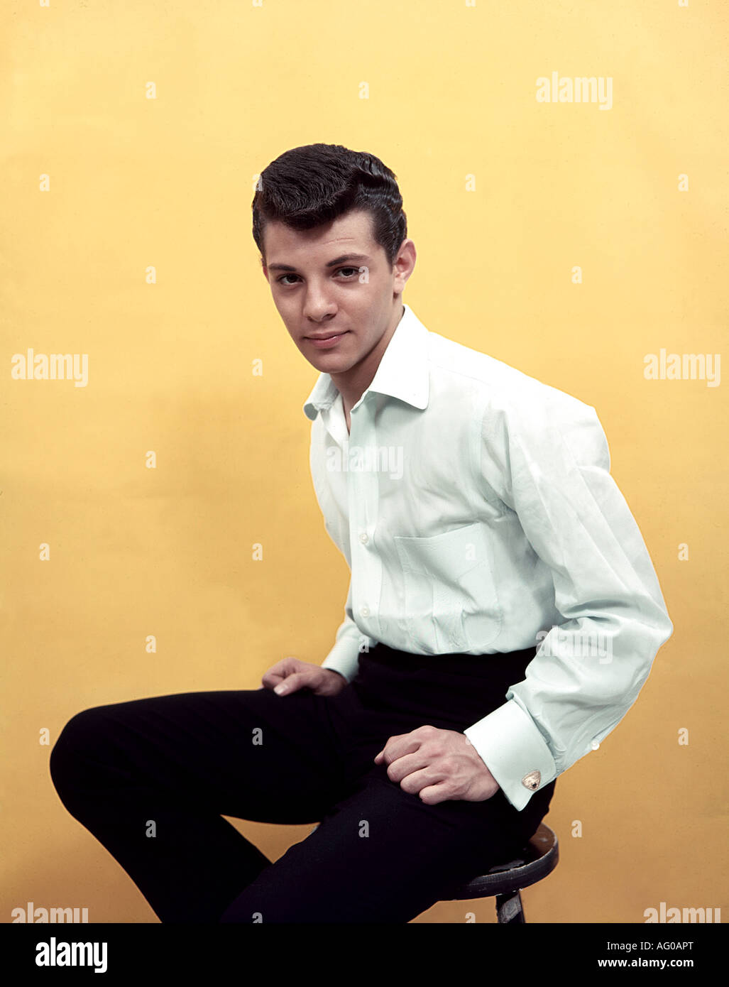 FRANKIE AVALON - US singer/actor about 1958 Stock Photo - Alamy