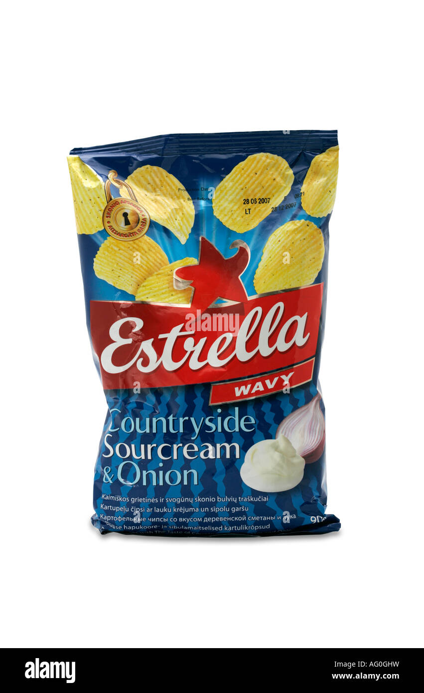 Sour cream chips bag hires stock photography and images Alamy