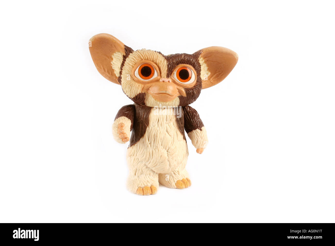 Gizmo gremlins Toy on white studio background Stock Photo