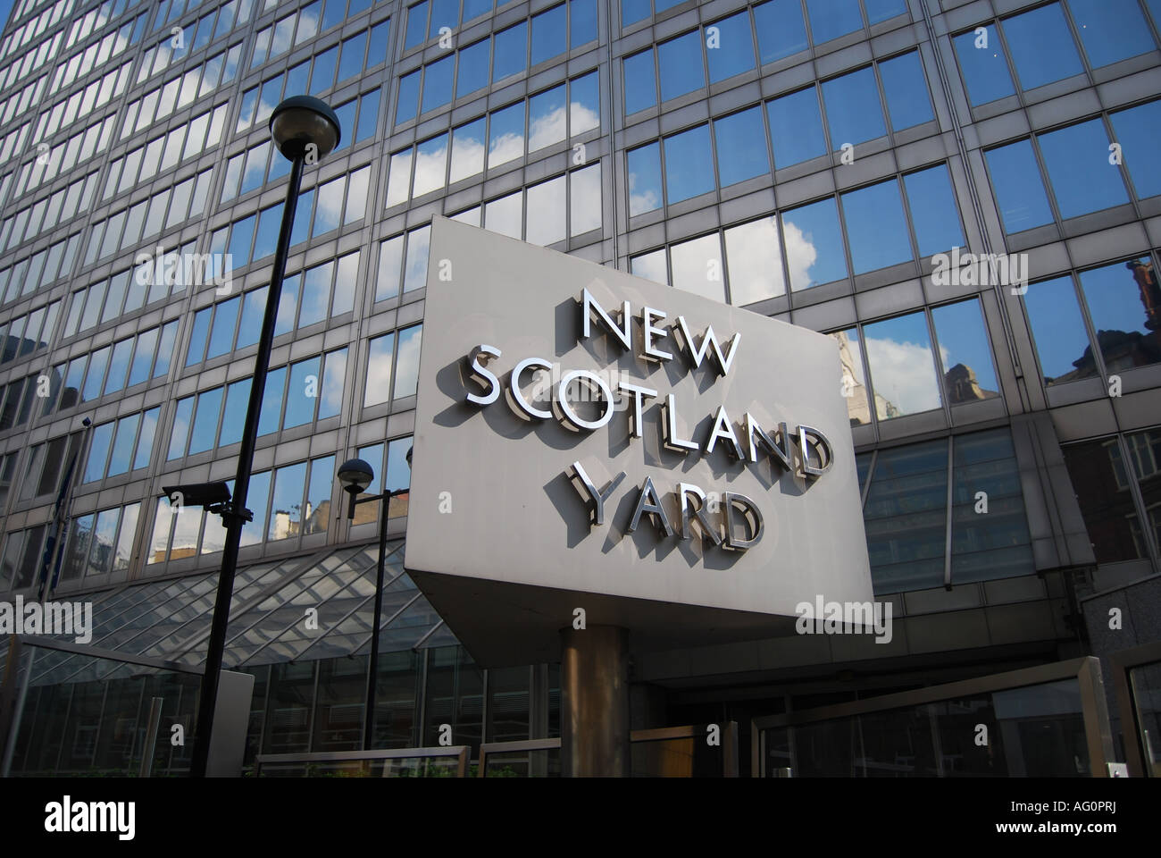 General View Of New Scotland Yard Stock Photo