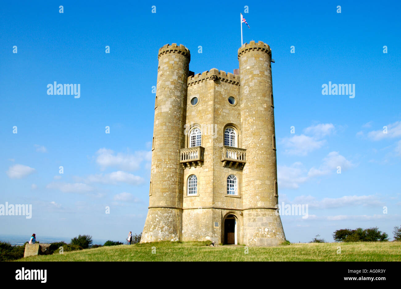 Broadway Tower near Broadway Worcestershire England UK built in 1799 Stock Photo