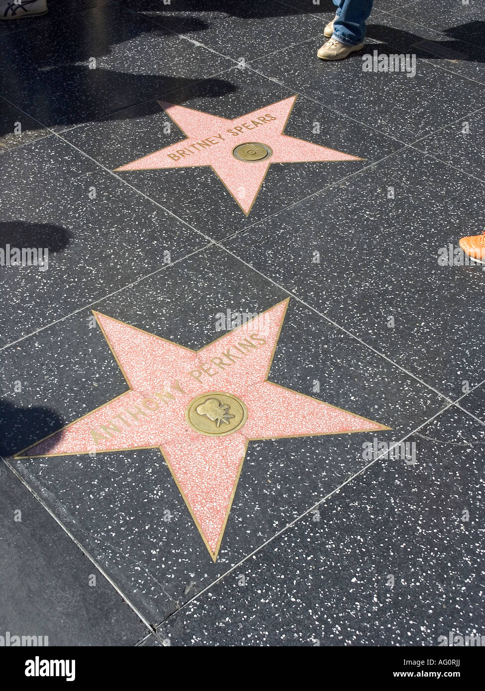 Anthony Perkins and Britney Spears stars at Hollywood Walk of Fame(08)