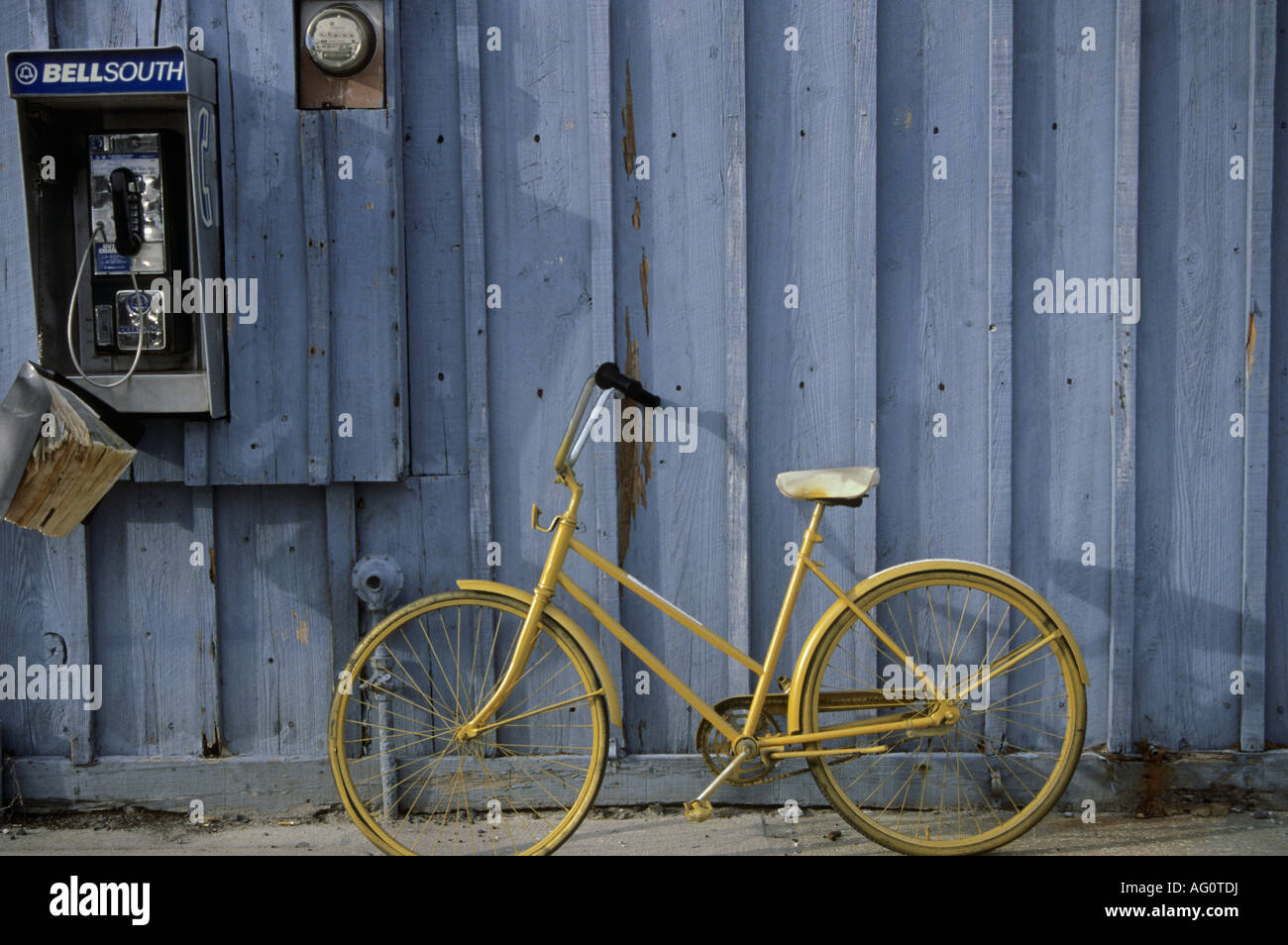 Bicycle Charleston South Carolina Stock Photo